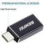 USB C to USB 3.0 Adapter, Benfei 3 Pack USB C to A Male to Female Adapter Compatible with MacBook 2018 2017 2016, Samsung Galaxy Note 8, Galaxy S8 S8+ S9, Google Pixel, Nexus, and More - Black