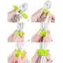 ELFRhino Cord Organizer Cable Straps Clips Wire Ties Charging Cord Power Cord Earphone Headphone Wrap Winder Holder Keeper Manager Management(Set of 3, Green) ELFRhino Cord Organizer Cable Straps Clips Wire Ties Charging Cord Power Cord Earphone Headphone Wrap Winder Holder Keeper Manager Management(Set of 3, Green)