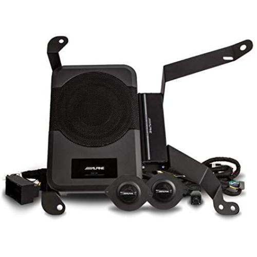 Alpine Electronics PSS-23WRA Powered Sound System Upgrade for 2018-Up 4-Door Jeep Wrangler JL Without The Factory Upgraded Sound System
