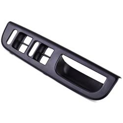 Signswise Front Left Driver Side Door Master Window Switch Trim Bezel Replacement for Volkswagen Passat B5 Jetta Golf Bora Mk4 Skoda Oe Style 4 Door Model - Black