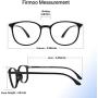 Firmoo Blue Light Blocking Reading Glasses Unisex, Square Computer Reading Glasses with Magnification