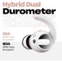 EarBuddyz Ultra Ear Hooks and Covers Compatible with Apple AirPods 1 & AirPods 2 or EarPods Featuring Bass Enhancement Technology (Small Medium Large Pairs, White)