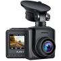 AUKEY Mini Dash Cam 1080p Full HD Dash Camera with 1.5” LCD Screen Car Camera with 170° Wide-Angle Lens, G-Sensor, WDR, Motion Detection, and Clear Night Recording