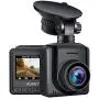 AUKEY Mini Dash Cam 1080p Full HD Dash Camera with 1.5” LCD Screen Car Camera with 170° Wide-Angle Lens, G-Sensor, WDR, Motion Detection, and Clear Night Recording