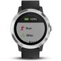 Garmin 010-01769-01 Vivoactive 3, GPS Smartwatch with Contactless Payments and Built-In Sports Apps, Black with Silver Hardware