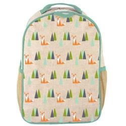 SoYoung Olive Fox Toddler Backpack | Preschool & Kindergarten Bookbag | Lightweight & Durable | Machine Washable | PVC, Phthalate, Lead & BPA Free