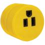 Quick Products QP-RV051 Round Adapter Plug - 30A Male to 15A Female