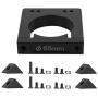 Spindle Motor Holder, CNC Motor Bracket 52/65/71mm Aluminum Shaft Spindle Motor Mount Kit for CNC Router Engraving Machine (65mm)