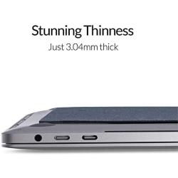 MOFT Invisible Slim Laptop Stand, Adhesive And Reusable, Adjustable Perfect Viewing Angles, Compatible with Laptops Up to 15.6'', Starry Grey