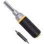 Ratcheting Screwdriver & Nut Driver, Multi-Bit, Cushion Grip Handle Klein Tools 32558