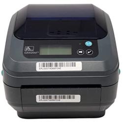 Zebra GX420D with Display, Thermal Label Barcode Printer, USB/Ethernet/Serial Connectivity, GX42-202410-000 (Renewed)