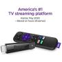 Roku Streaming Stick plus | 4K/HDR/HD Streaming Player with 4X The Wireless Range & Voice Remote with TV Power and Volume (2017) (Renewed)