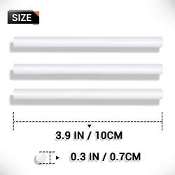 White Hot Glue Sticks Mini, Enpoint 72 pcs 3.93 x 0.27 in Hot Melt Glue Adhesive EVA Sticks, White Mini Glue Sticks for Arts Crafts, DIY, Home General Repair, Holiday Gift Crafts, Bonding, Decoration