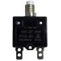 IZTOSS 5PCS 30Amp Circuit Breakers with manual reset Waterproof Button transparent Cover DC50V AC125-250V with Quick Connect Terminals