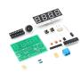 HiLetgo 0.56 Inch 4 Bit Red Digital Tube Electronic Clock DIY Kit Clock Electronic Production Suite Time Chip AT89C2051 FR-4 PCB for Students Science Electronics Learning Education