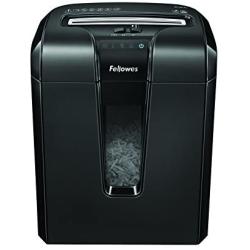 Fellowes Powershred 63Cb 10-Sheet Cross-Cut Paper and Credit Card Shredder with Jam Blocker Technology (4600001),Black