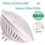 BAOMING PAR 56 LED Bulb Dimmable Replace Standard Halogen PAR56 300 Watt Light AC/120V 28W Warm White (2700~3000K) Base Type: GX16D