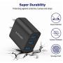 Amoner Wall Charger, Upgraded 2Pack 15W 3-Port USB Plug Cube Portable Wall Charger Plug for iPhone 12/mini/Pro/Max/11/Pro/Xs/XR/X/8/7/Plus, iPad Pro/Air 2/Mini 2, Galaxy10/9, Note10/9, and More