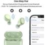 TOZO T6 True Wireless Earbuds Bluetooth Headphones Touch Control with Wireless Charging Case IPX8 Waterproof TWS Stereo Earphones in-Ear Built-in Mic Headset Premium Deep Bass for Sport (Green)