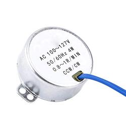 1 Piece 4 Sizes AC 100V-127V 4W 50/60Hz Synchronous Motor(0.8-1RPM)
