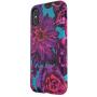 Speck Products Presidio Inked iPhone Xs/iPhone X Case, Hyperbloom/Lipstick Pink