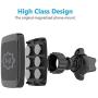 Magnetic Phone Car Mount, WixGear Universal Twist-Lock Air Vent Magnetic Car Phone Mount Holder, Phone Holder for Car Compatible with Cell Phones with Swift-Snap