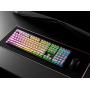 HK Gaming 108 Double Shot PBT Pudding Keycaps Keyset for Mechanical Gaming Keyboard MX Switches (Pink)