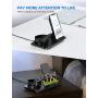 Seneo Wireless Charger, 2 in 1 Wireless Charging Station with iWatch Charger Stand for iWatch 5/4/3/2, 7.5W Qi Fast Charger for iPhone 12/12 Pro/11/11 Pro Max/XR/XS/X/8/8P (with QC3.0 Adapter)