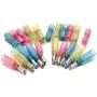 Qibaok 320PCS Heat Shrink Bullet Connectors Kit Female & Male Bullet Butt Terminals Insulated Waterproof Electrical Marine Crimp Automotive Connectors