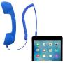 CellCase Vintage Retro 3.5mm Telephone Handset Cell Phone Receiver Mic Microphone Speaker for iPhone iPad Mobile Phones Cellphone Smartphone (Blue)