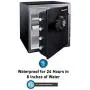SentrySafe SFW123EU Fireproof Waterproof Safe with Digital Keypad, shelf and tray, 1.23 Cubic Feet