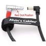 Alvins Cables Z CAM S6 Power Output Cable Ninja V DC Jack to 2 Pin Right Angle Upward