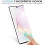apiker 4 Pack Screen Protector Compatible with Samsung Galaxy Note 10 Plus, Soft TPU Film Support Fingerprint Sensor