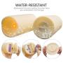 Flameless Candles,Salipt LED Flickering Candles Set of 6 (H 6'' xD 3'') Battery Operated Candles,Waterproof Flameless Candles, Resin Plastic, Indoor Outdoor Use, lvory White