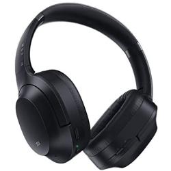 Razer Opus Active Noise Cancelling ANC Wireless Headphones: THX Audio Tuning - 25 Hr Battery - Bluetooth & 3.5mm Jack Compatible - Auto Play/Auto Pause - Carrying Case Included - Classic Black