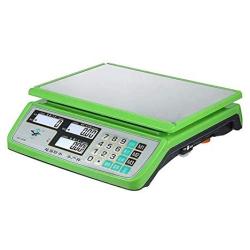 Digital Food Scale Weight,Counting Digital Industrial Waterproof Scales Durable Stainless Steel Digital Postal Scale with LCD Display for Aquatic Products Retail Outlet 40kg 98