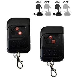 AGT 12V Waterproof Wireless Remote Control DC Universal 2-Channel Output Works LED Lights