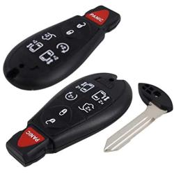 Keyless Remote Key Fob Replacement for 2008-2015 Chrysler Town and Country,2008-2014 Dodge Grand Caravan, M3N5WY783X 433MHZ,Pack of 2