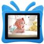 Tading iPad 10.2 Case 2020, iPad 7th Generation Case for Kids, Cute Butterfly Shockproof EVA Foam Super Protection Kid Proof Protective Stand Cover for iPad 10.2 Inch 2019 7th 2020 8th Gen - Blue