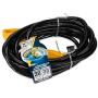 Camco (55191) 25 PowerGrip Heavy-Duty Outdoor 30-Amp Extension Cord for RV and Auto | Allows for Additional Length to Reach Distant Power Outlets | Built to Last
