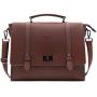 Laptop Bag,15.6 Inch Women Laptop Briefcases Business Laptop Shoulder Bags Structured Work Tote Bag with Professional Padded Compartment for Tablet Notebook Ultrabook