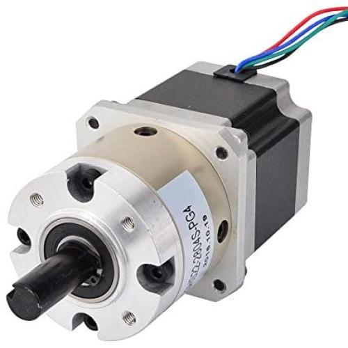 STEPPERONLINE 4:1 Planetary Gearbox Nema 23 Stepper Motor 2.8A for DIY CNC Mill Lathe Router
