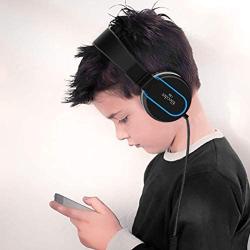 Elecder i36 Kids Headphones Children Girls Boys Teens Foldable Adjustable On Ear Headphones 3.5mm Jack Compatible Cellphones Computer Kindle MP3/4 School Tablet