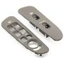 Red Hound Auto Replacement Power Window Bezel Set compatible with Dodge Ram Driver & Passenger Side Taupe Tan