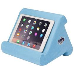Flippy Multi-Angle Soft Pillow Lap Stand for iPads, Tablets, eReaders, Smartphones, Books, Magazines (Blue Skies)