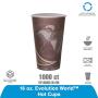 Eco-Products - Recycled Content Cup 16 oz. Hot Drink Cup - EP-BRHC16-EW (20 Packs of 50)