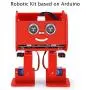 ELEGOO Penguin Bot Biped Robot Kit for Arduino Project with Assembling Tutorial,STEM Kit for Hobbyists, STEM Toys for Kids and Adults, Red Version