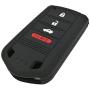 Coolbestda 2Pcs Key Fob Cover Case Protector Remote Control Skin for Acura MDX TL TLX ZDX RDX TSX RL ZD IL M3N5WY8145 (Not fit Engine Hold FOB)