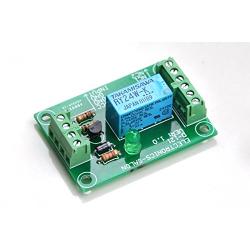 ELECTRONICS-SALON DPDT Signal Relay Module, 24Vdc, RY24W-K Relay. Has Assembled.