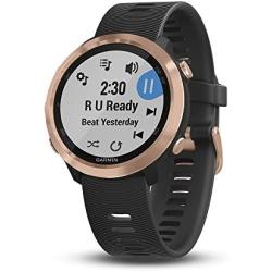 Garmin Forerunner 645 Music, GPS Running Watch With Garmin Pay Contactless Payments, Wrist-Based Heart Rate And Music, Rose Gold